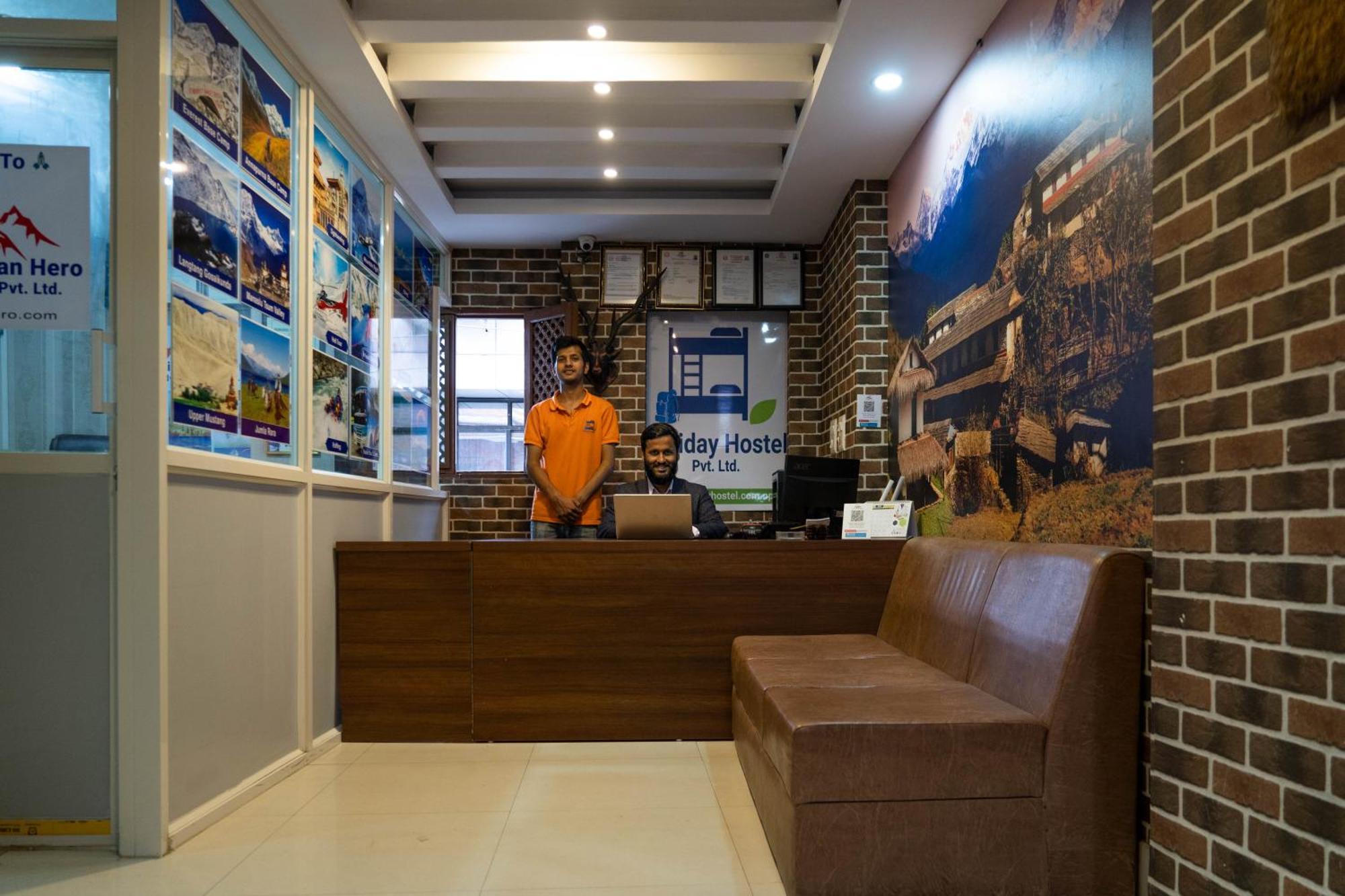 Holiday Hostel Kathmandu Bagian luar foto